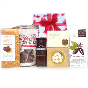Gift Basket Hamper Box Hot Chocolate - Happy Hamper New Zealand 